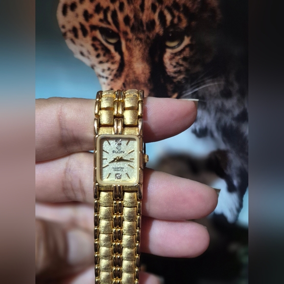 Elgin Accessories - Very Rare Elgin Gold Watch